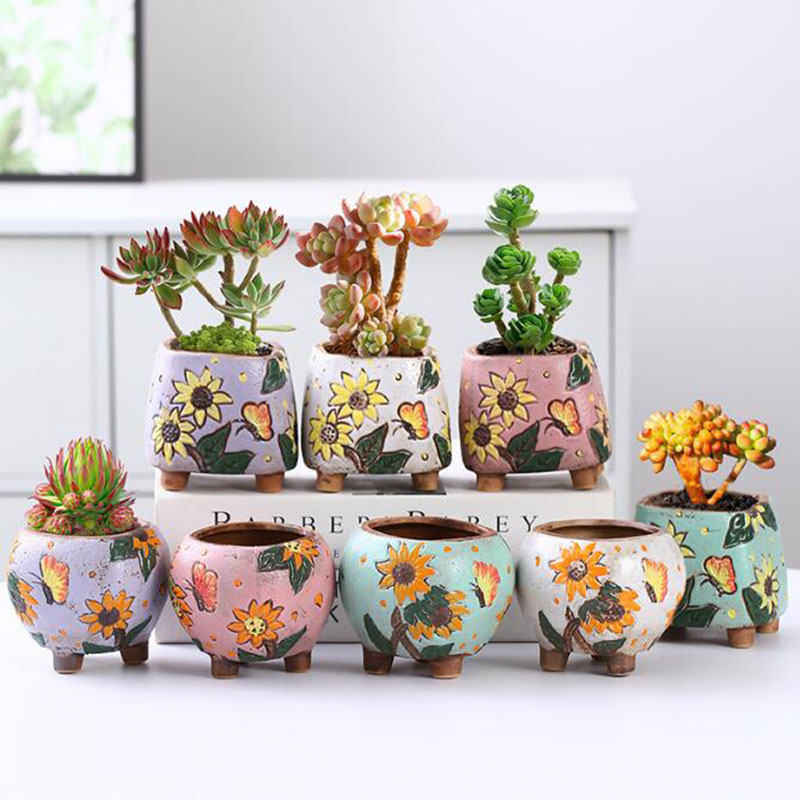 Gardening Tools Cute - الكورية نمط عباد الشمس نمط وعاء