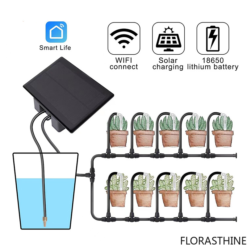 Drip Irrigation Kit - جهاز ري آلي يعمل بالطاقة الشمسية