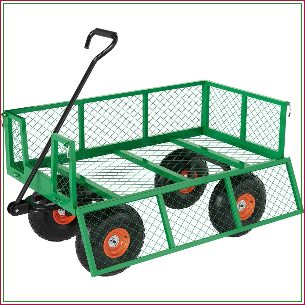 Gardening Tools Images - عربة حديقة فولاذية متينة بسعة 500