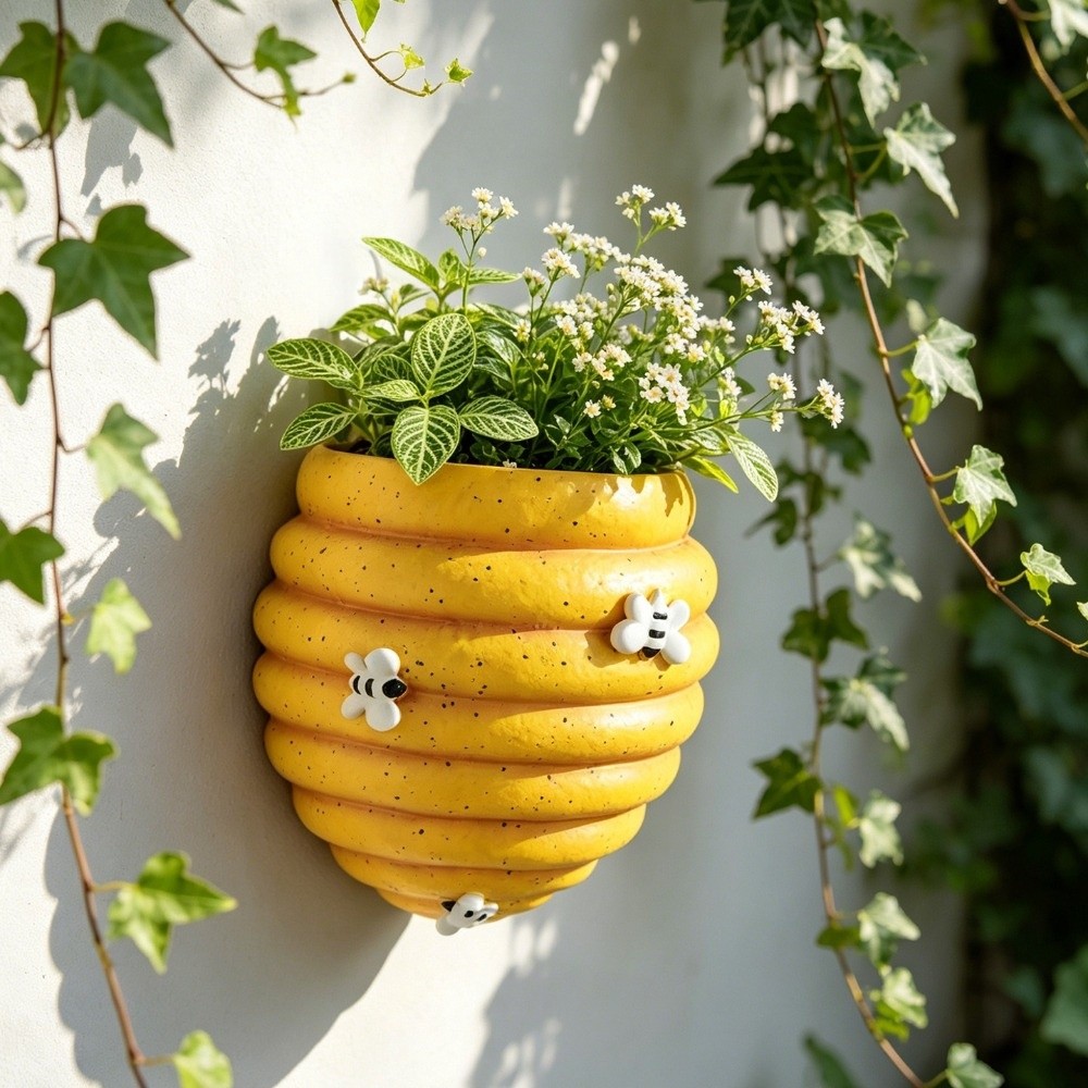 Vertical Wall Planter - مزهرية معلقة على الحائط بتصميم خلية