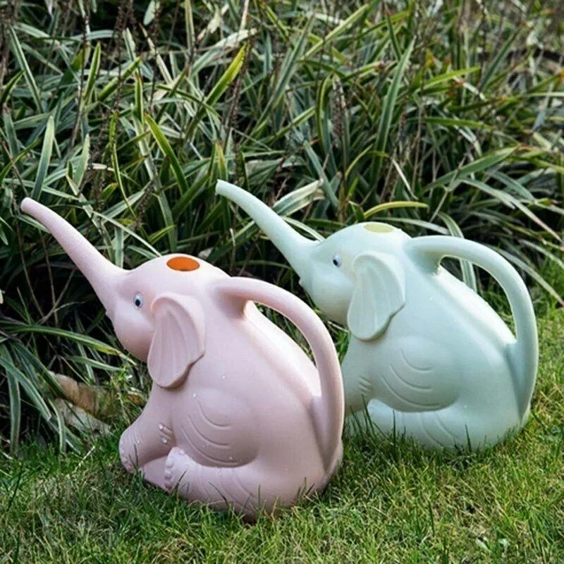 Gardening Tools Cute - لطيف البلاستيك الفيل شكل وعاء سقي