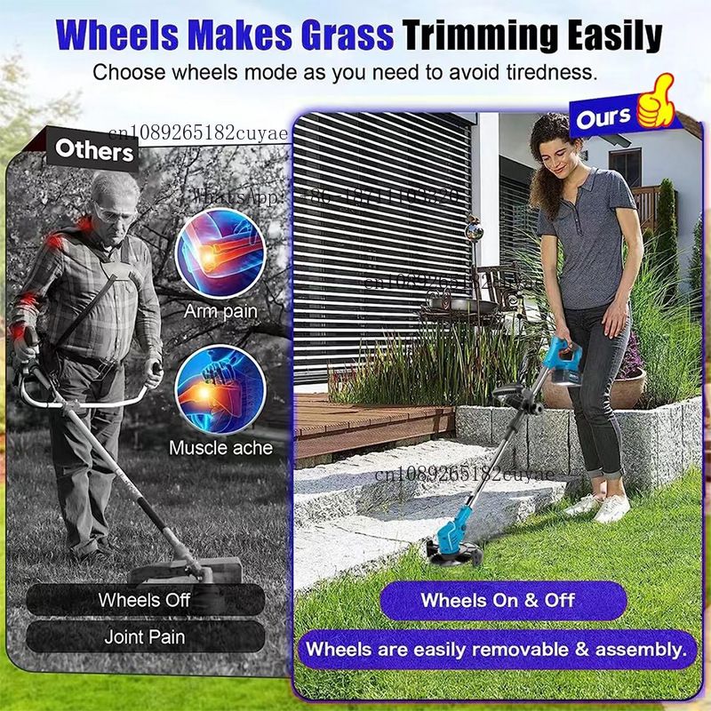 جزازة عشب محمولة عالية الجودة  - مراجعة Gardening Tools Best Quality وسعره