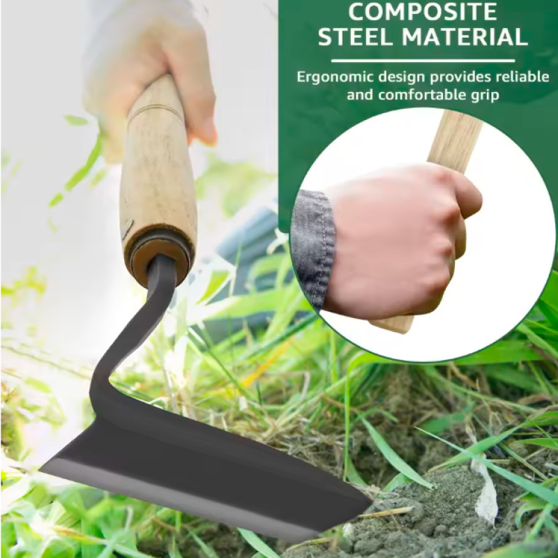 منجل إزالة الأعشاب الضارة بمقب - مراجعة Gardening Tools Japanese وسعره