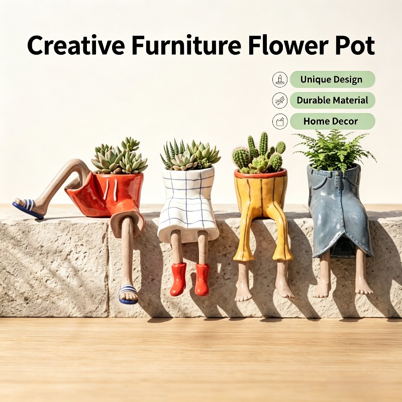 أواني زهور من الراتنج على شكل  - مراجعة Gardening Tools Cute وسعره