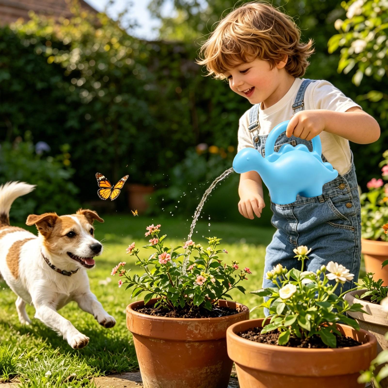 إبريق سقي على شكل ديناصور سعة  - مراجعة Gardening Tools Cute وسعره
