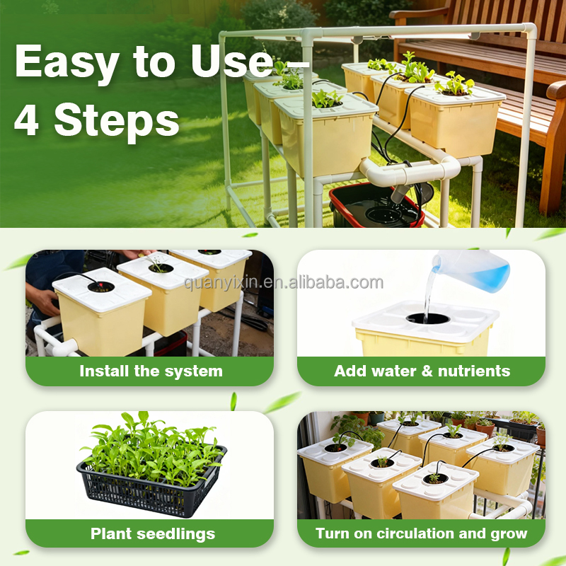 نظام الزراعة المائية بالدلو ال - مراجعة Drip Irrigation Kit وسعره
