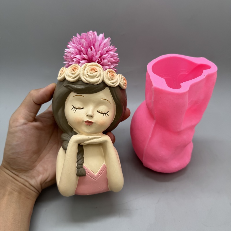 قالب سيليكون لوعاء الزهور اللط - مراجعة Gardening Tools Cute وسعره