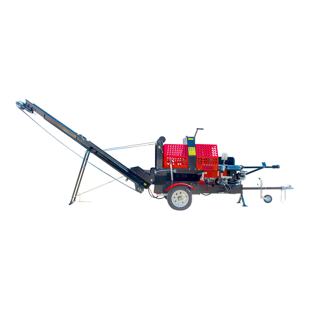 آلة تقطيع الحطب الهيدروليكية ا - مراجعة Gardening Tools Video وسعره