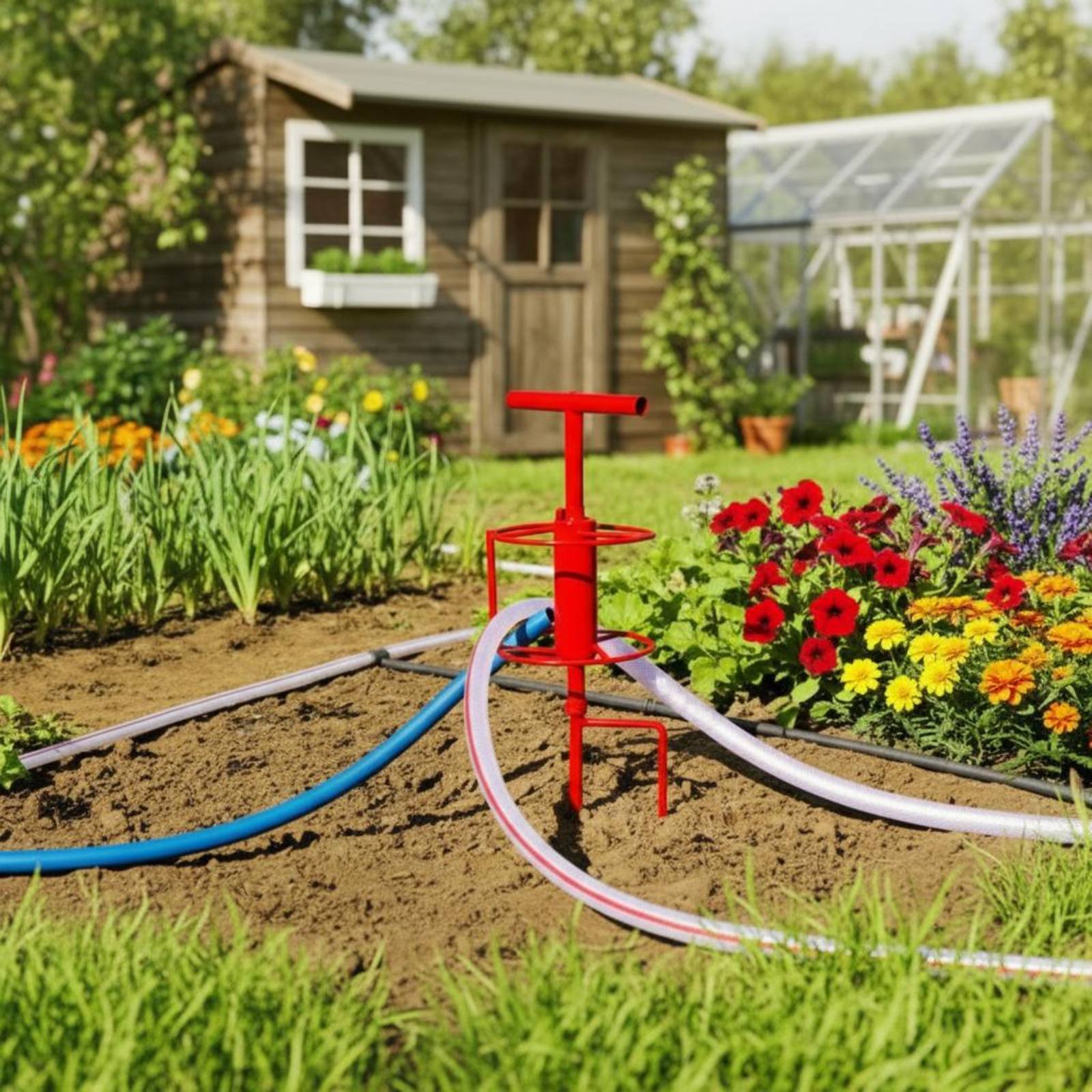 أداة توجيه خراطيم الري الزراعي - مراجعة Gardening Tools Guide وسعره
