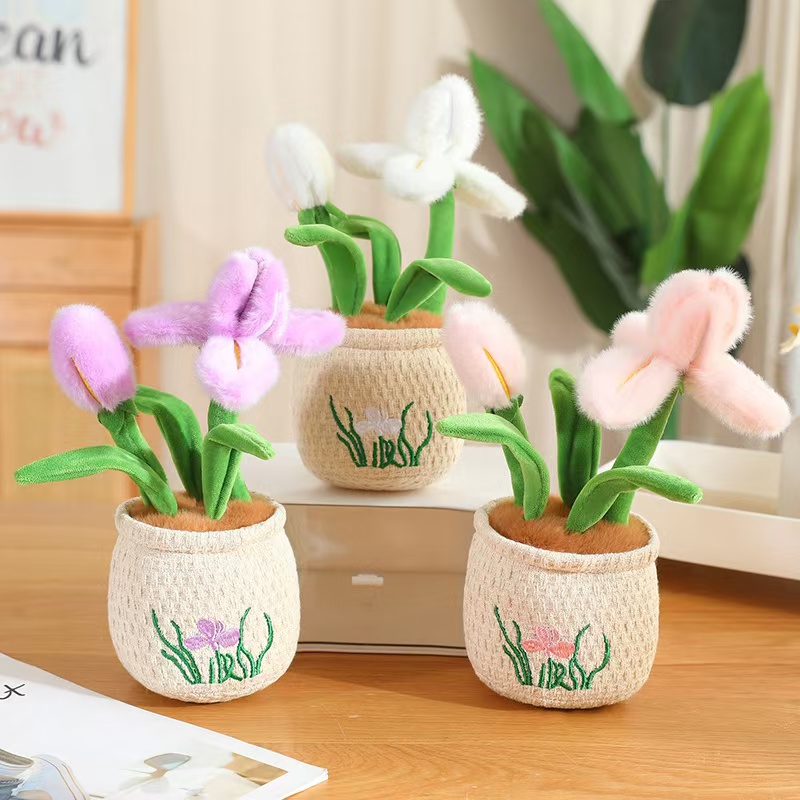 دمية نباتية محشوة لطيفة على شك - مراجعة Orchid Potting Mix وسعره
