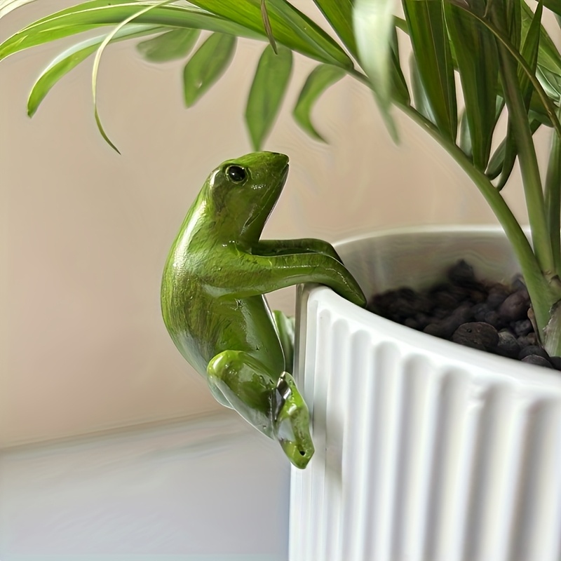 تمثال ضفدع صغير لطيف من الراتن - مراجعة Gardening Tools Cute وسعره