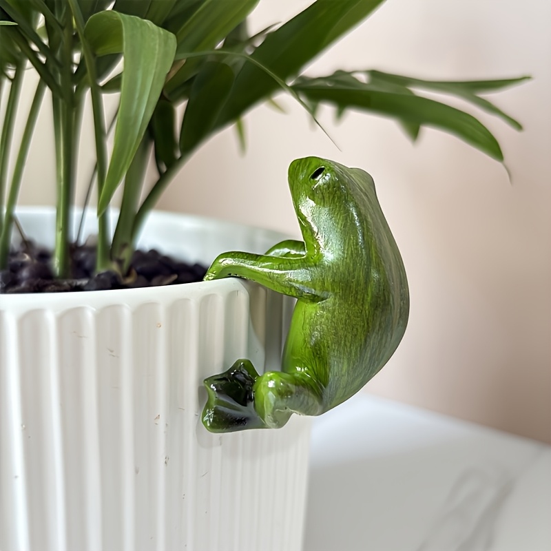 تمثال ضفدع صغير لطيف من الراتن - مراجعة Gardening Tools Cute وسعره
