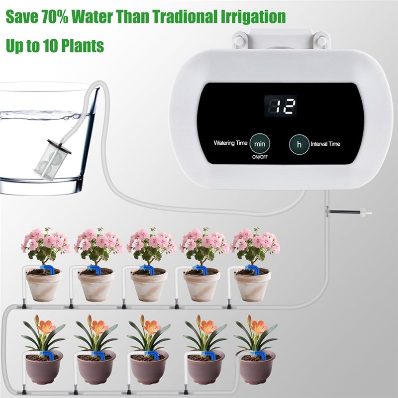 نظام ري النباتات الذكي عبر الو - مراجعة Drip Irrigation Kit وسعره