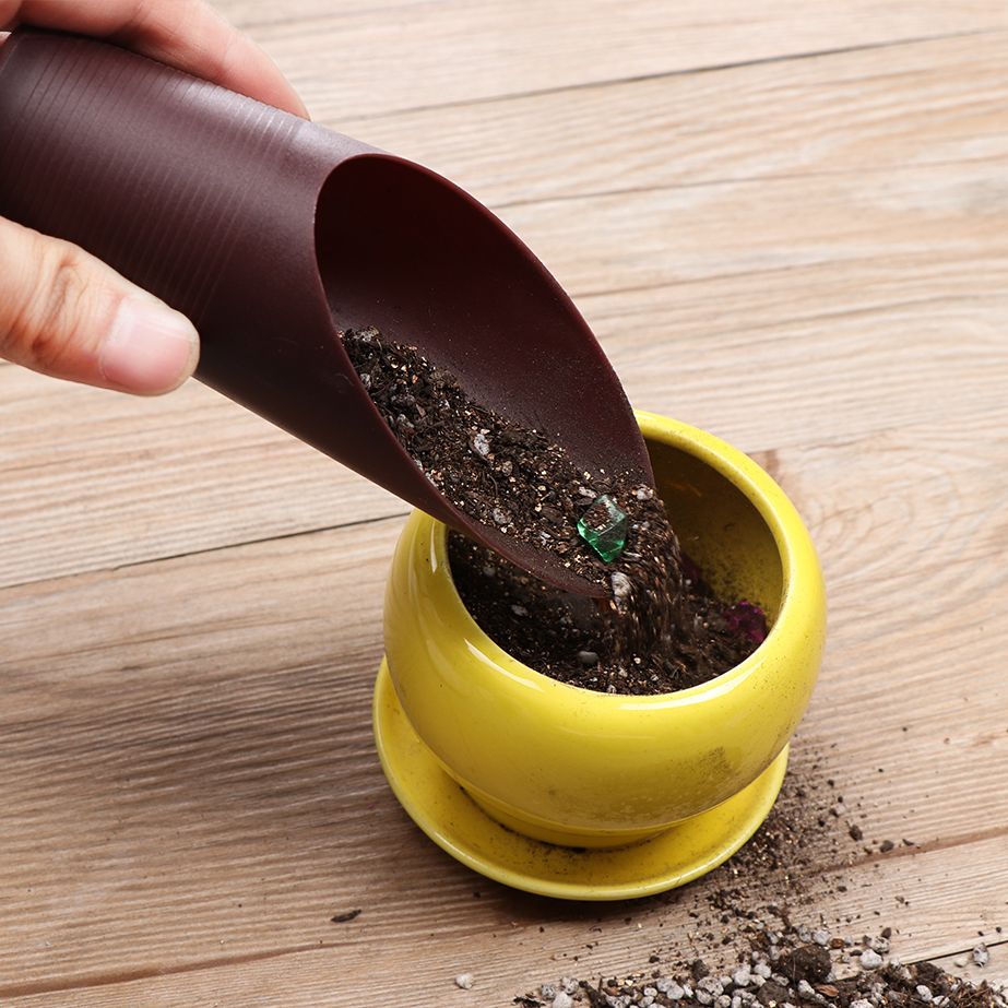 1 قطعة البلاستيك التربة مجرفة  - مراجعة Gardening Tools Sale وسعره