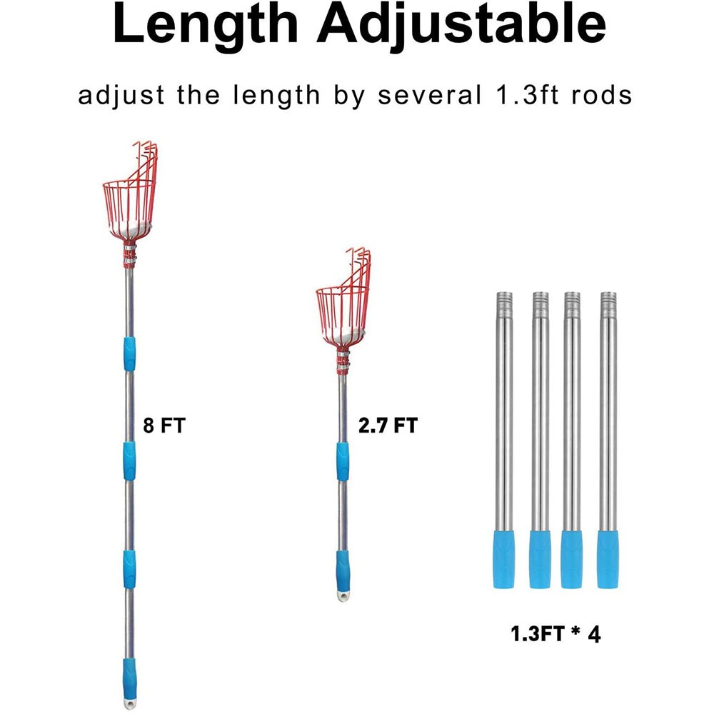 أداة قطف الفواكه بطول 260 سم،  - مراجعة Gardening Tools Sale وسعره